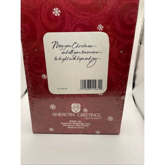 Vintage Christmas Cards 2 Sets Bells Ornaments 34 Cards & Envelopes - Picture 8 of 8